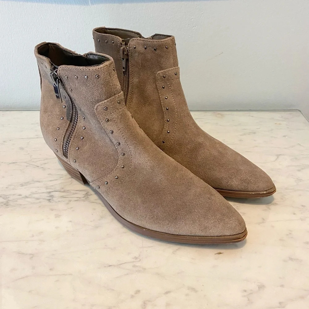 Marc Fisher Wanida Western Booties Size 6.5 VGUC